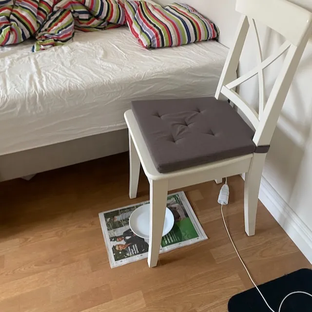 Kucuk's plate. It is important to close the door and leave her alone